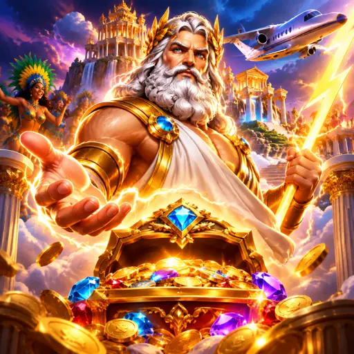 Card do Gates of Olympus com multiplicadores